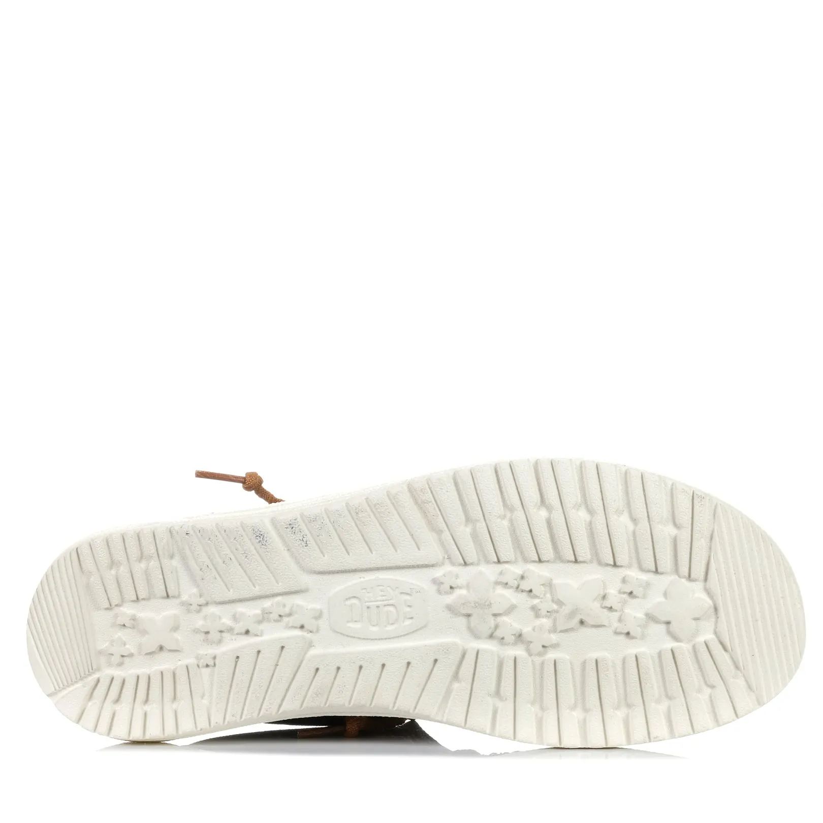 Hey Dude Chaussures Homme Wally Toile Cirée Noix