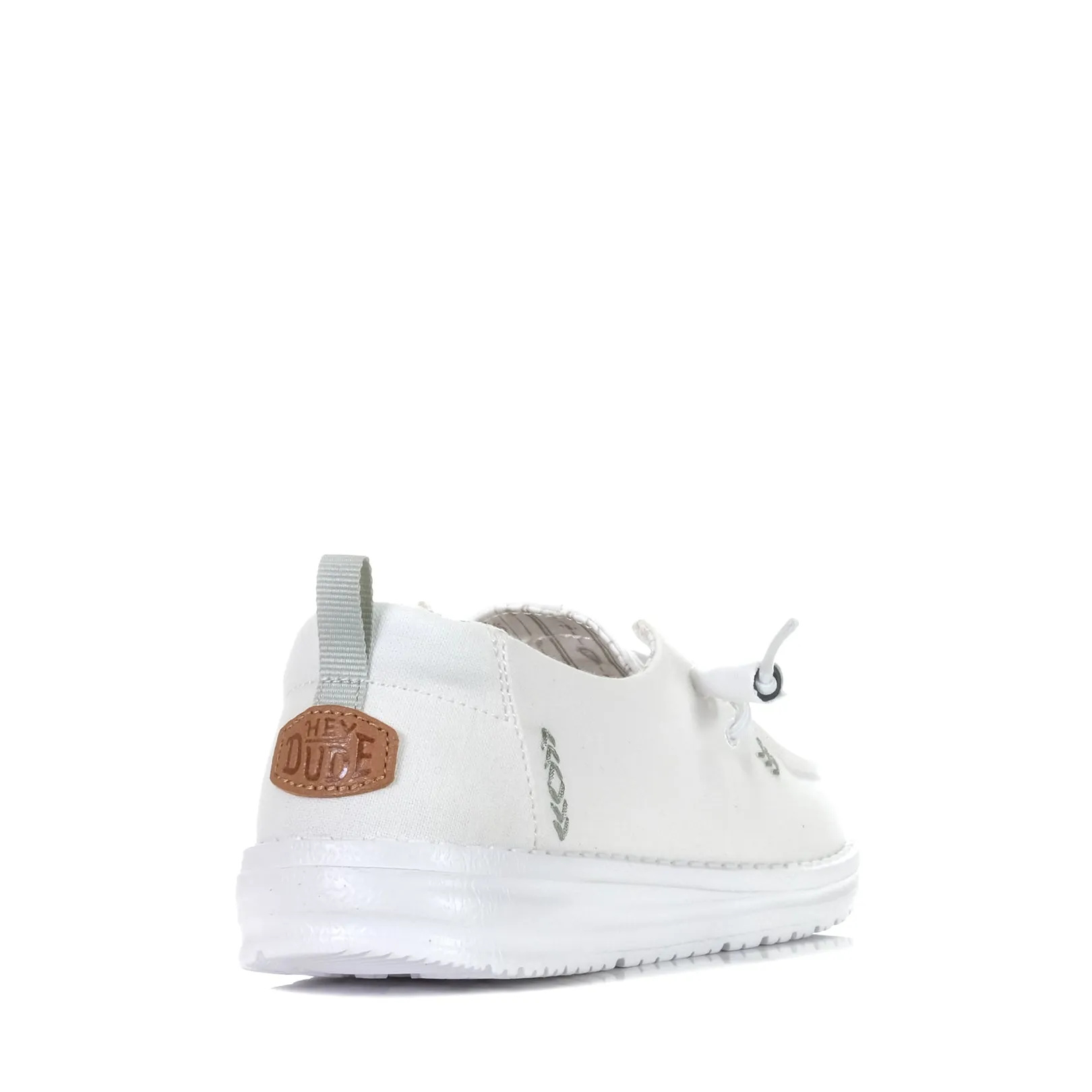 Hey Dude Femmes Wendy Chambray Blanc Éclatant