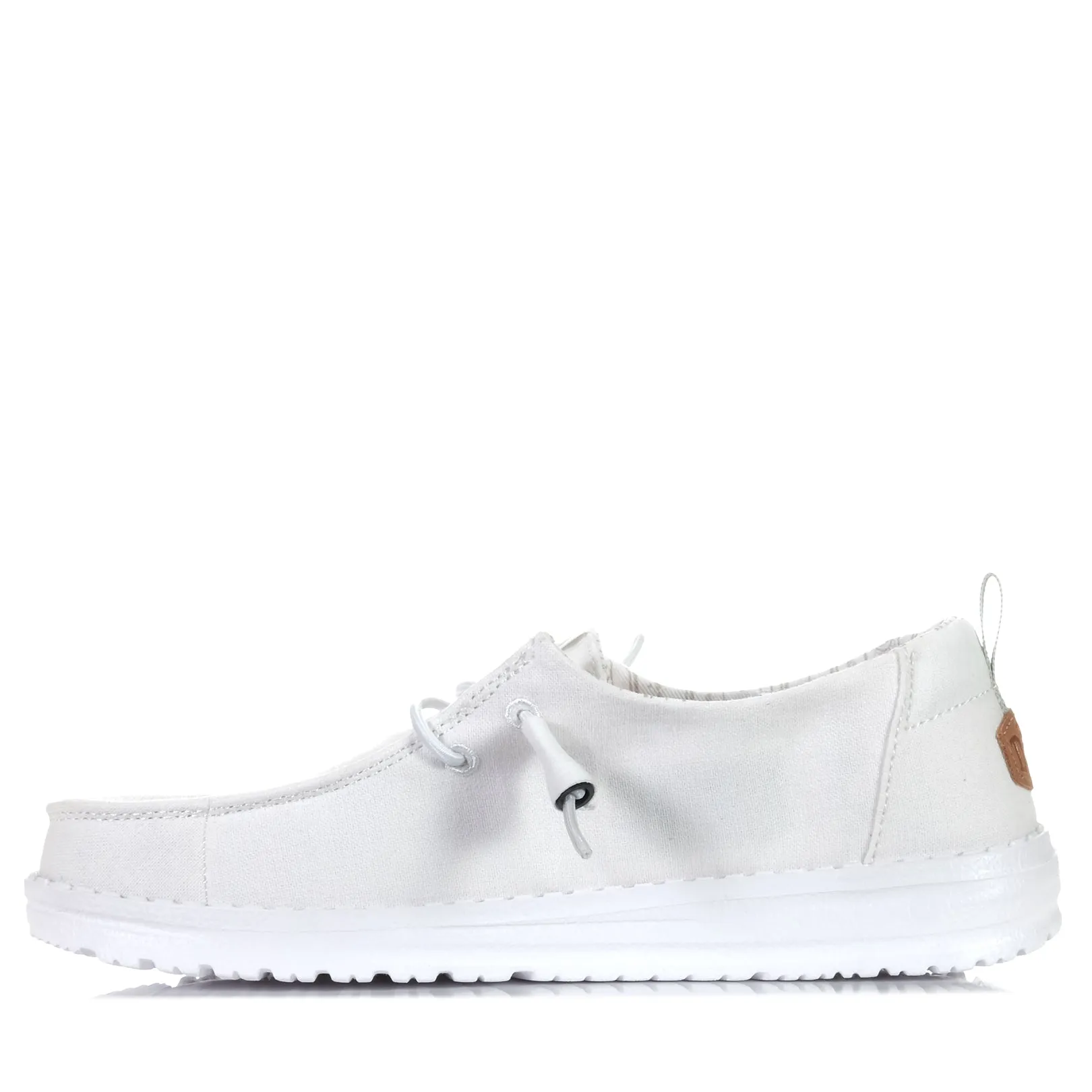 Hey Dude Femmes Wendy Chambray Blanc Éclatant