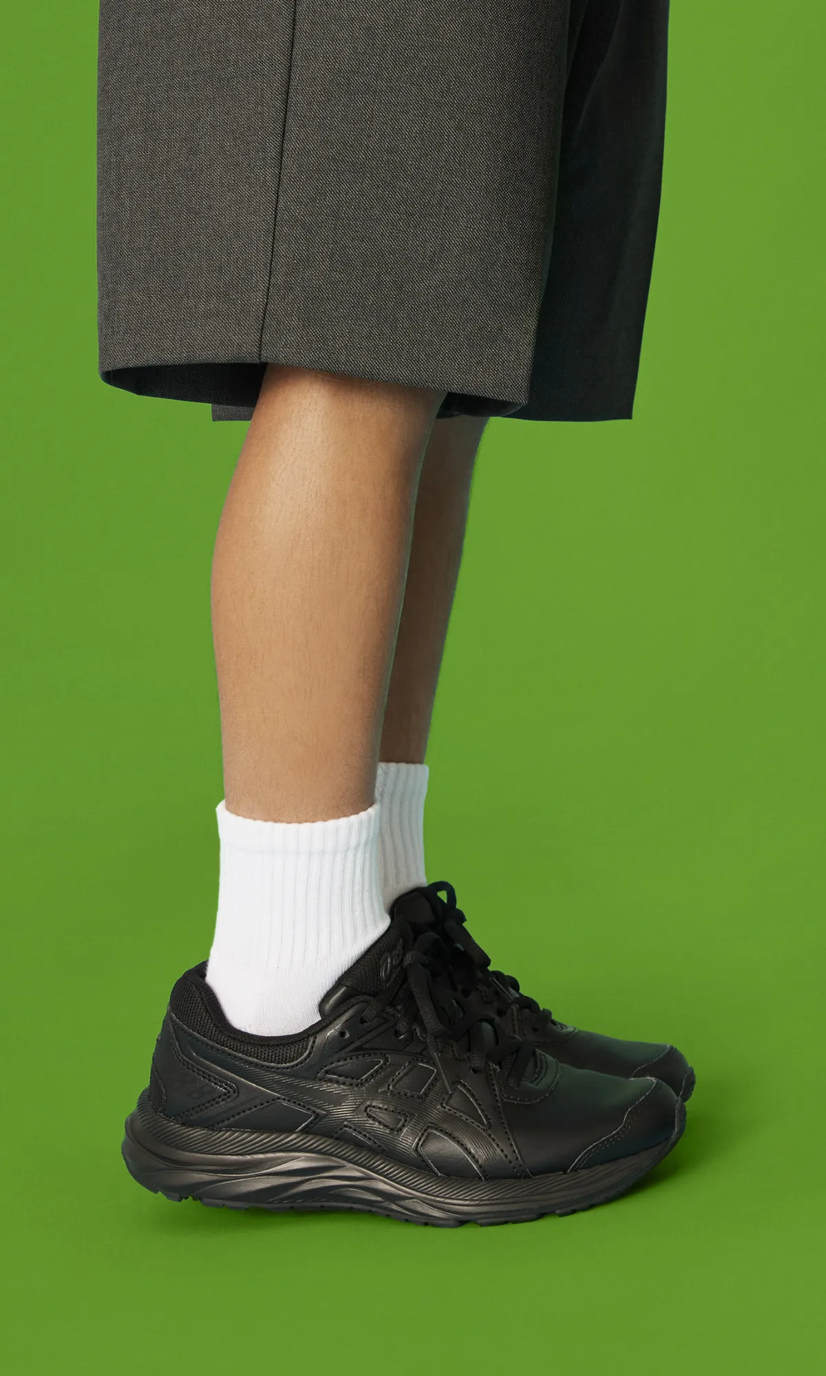 Chaussures Noires pour École Primaire Hibana_Asics