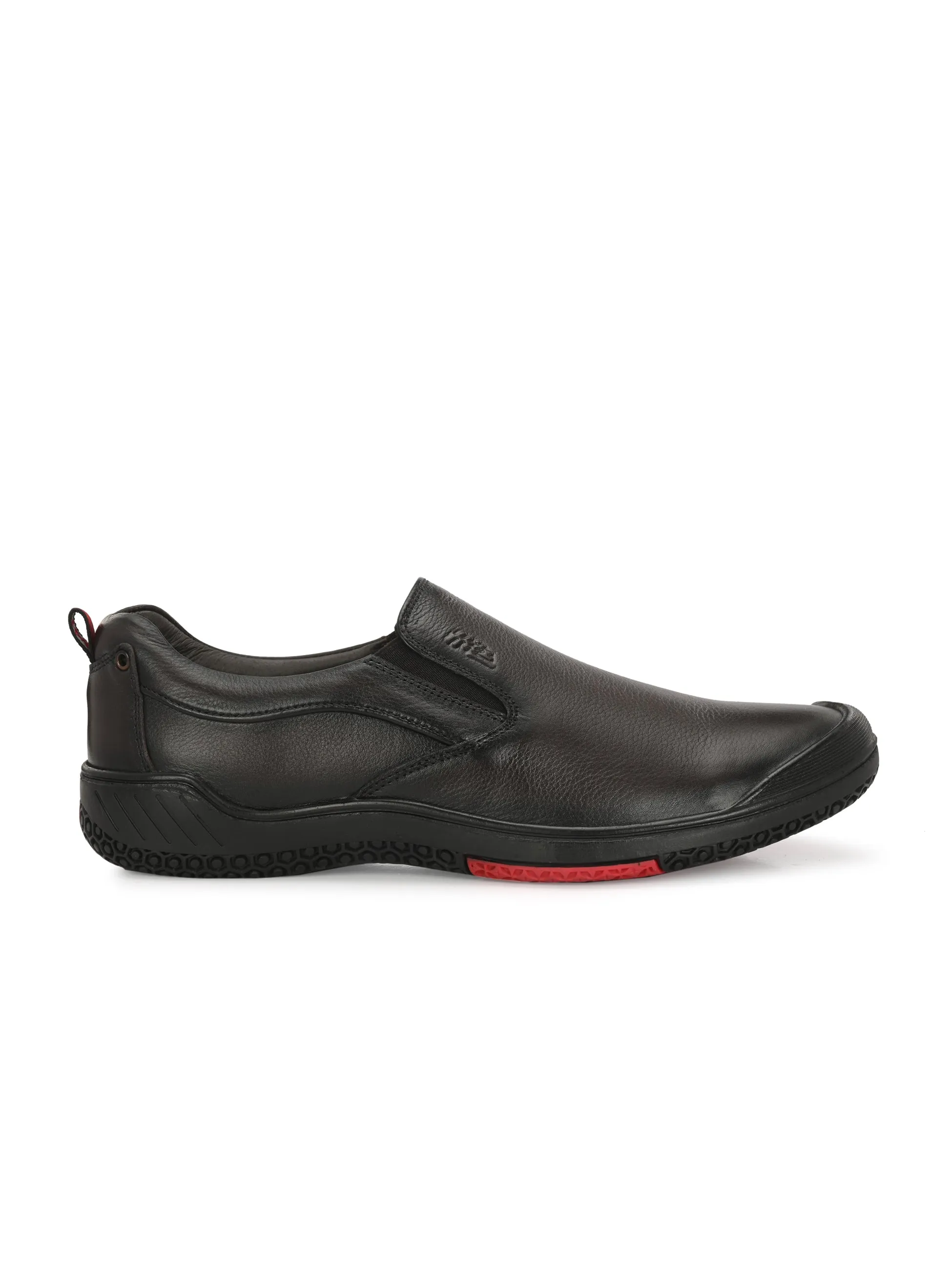 Chaussures formales à enfiler en cuir marron pour hommes Hitz