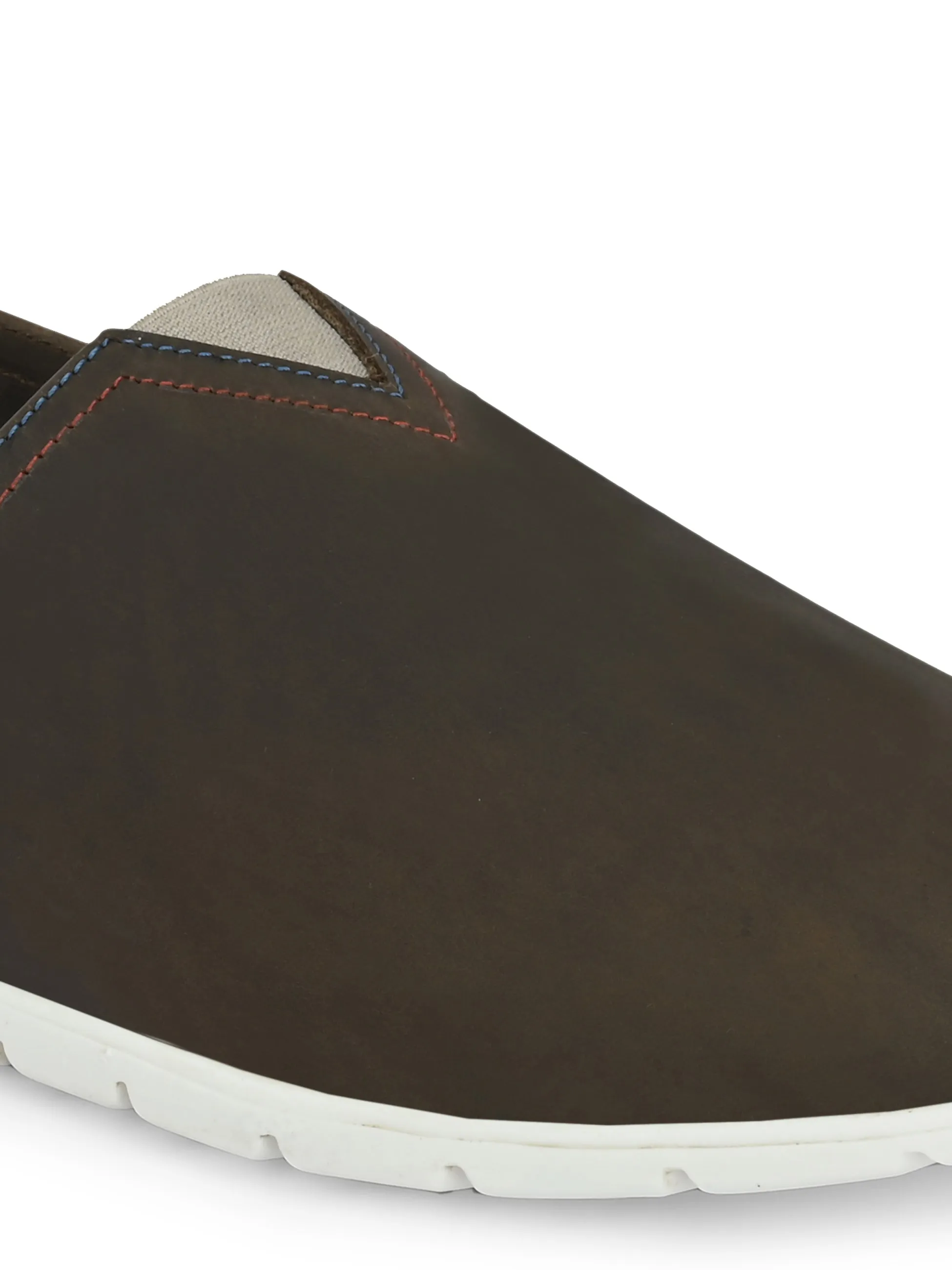 Chaussures décontractées à enfiler en cuir de coco pour hommes Hitz