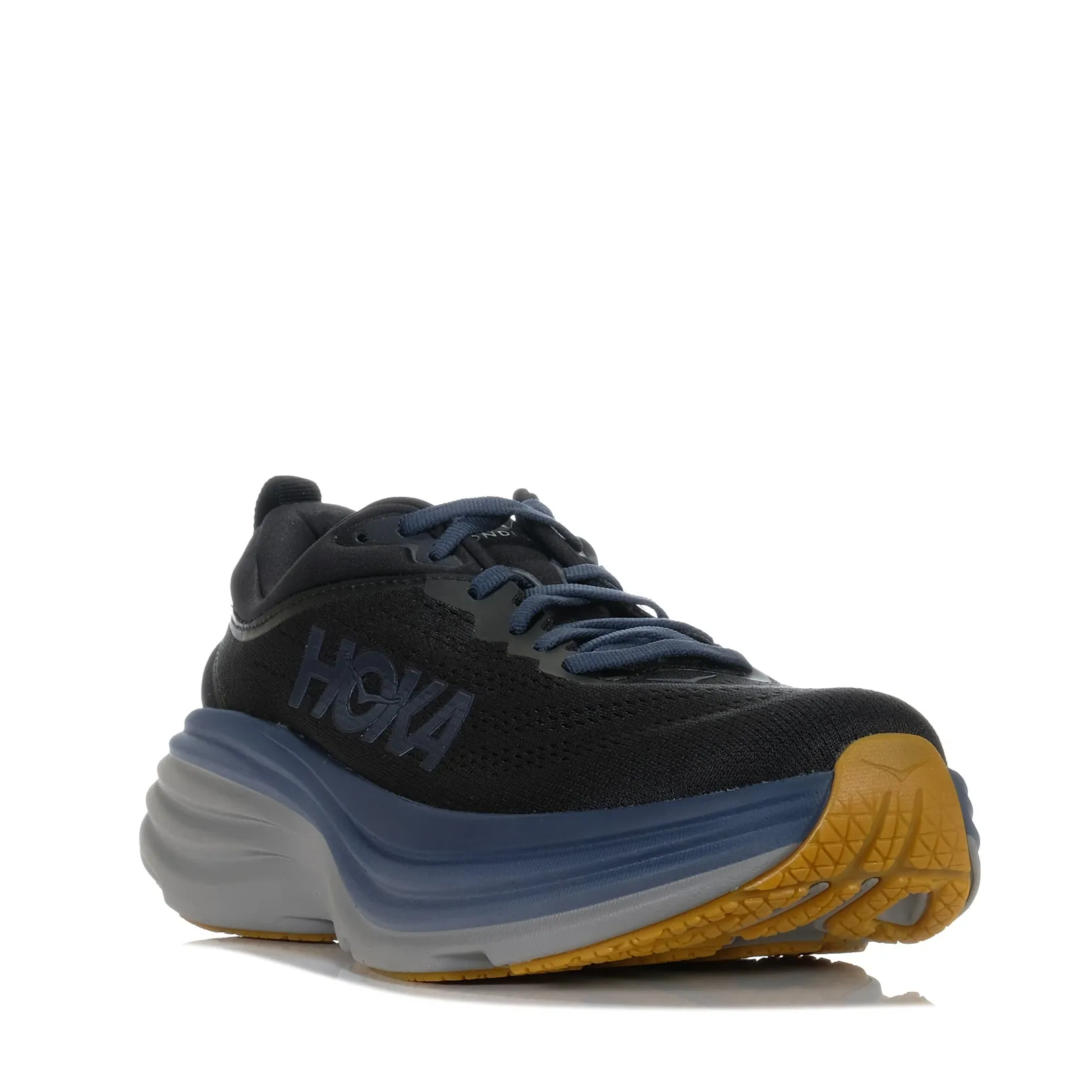 Hoka Bondi 8 Noir/Mineral de fer