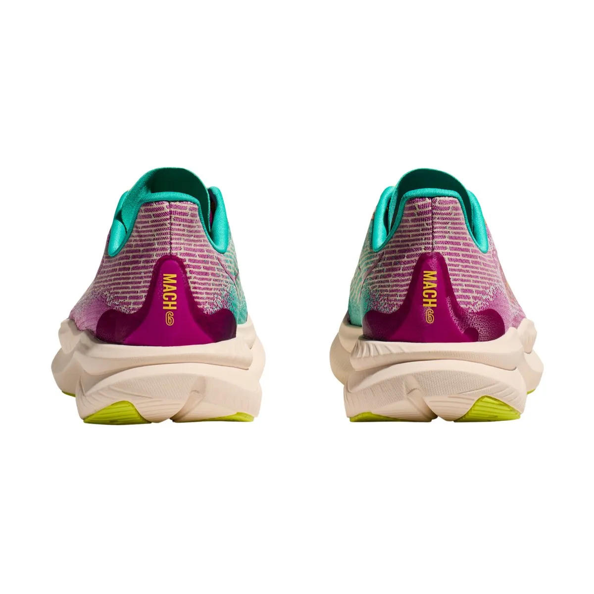 Hoka One One Enfant (École Primaire) Mach 6 Fuchsia