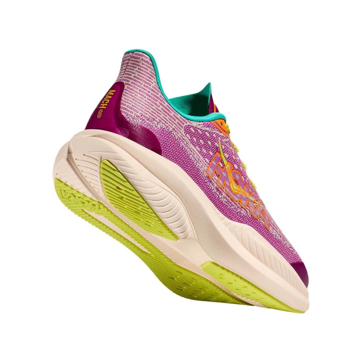 Hoka One One Enfant (École Primaire) Mach 6 Fuchsia