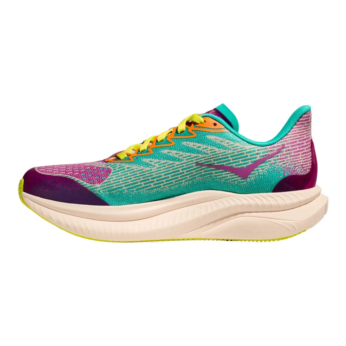 Hoka One One Enfant (École Primaire) Mach 6 Fuchsia
