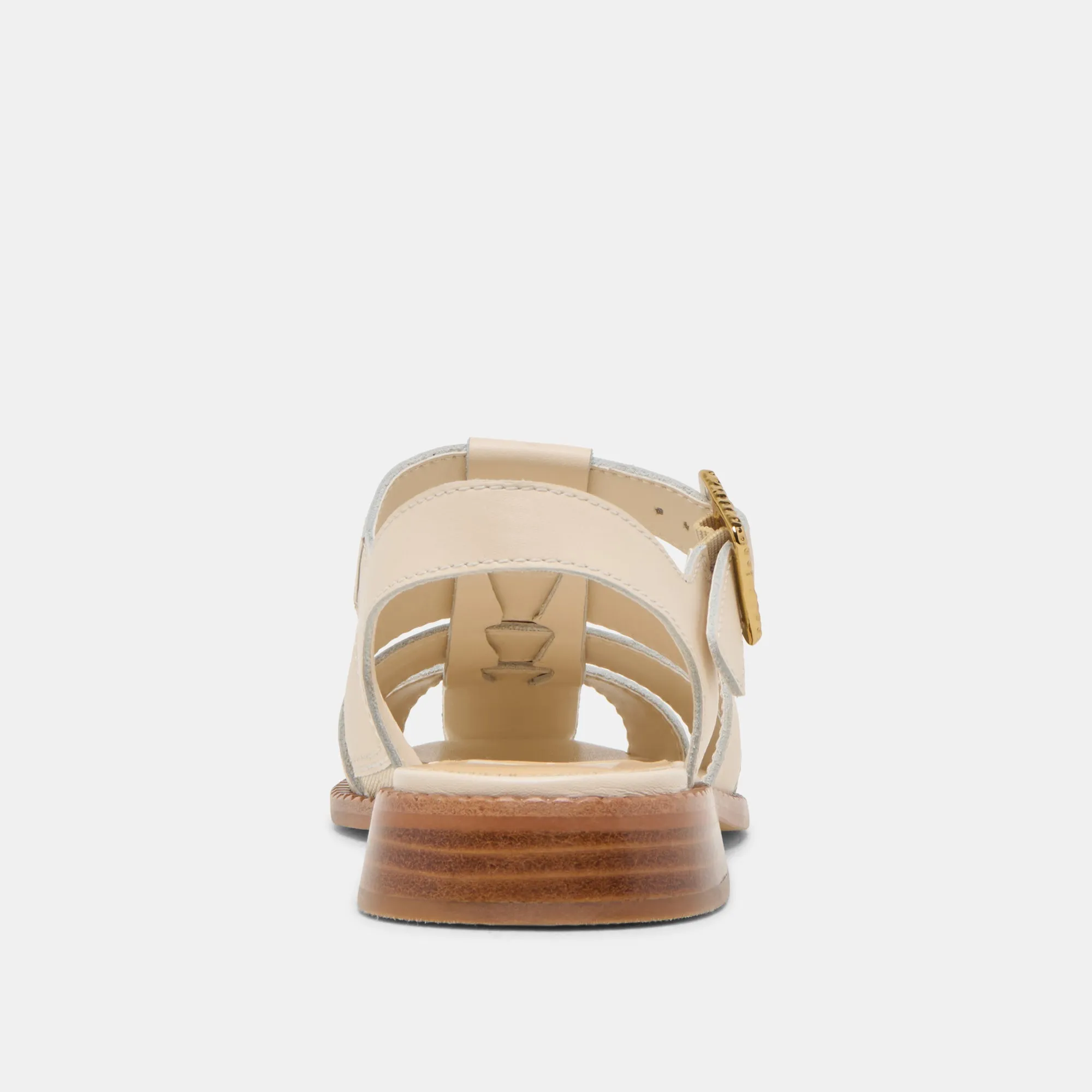 SANDALES HOLIS EN CUIR BONE