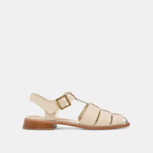 SANDALES HOLIS EN CUIR BONE