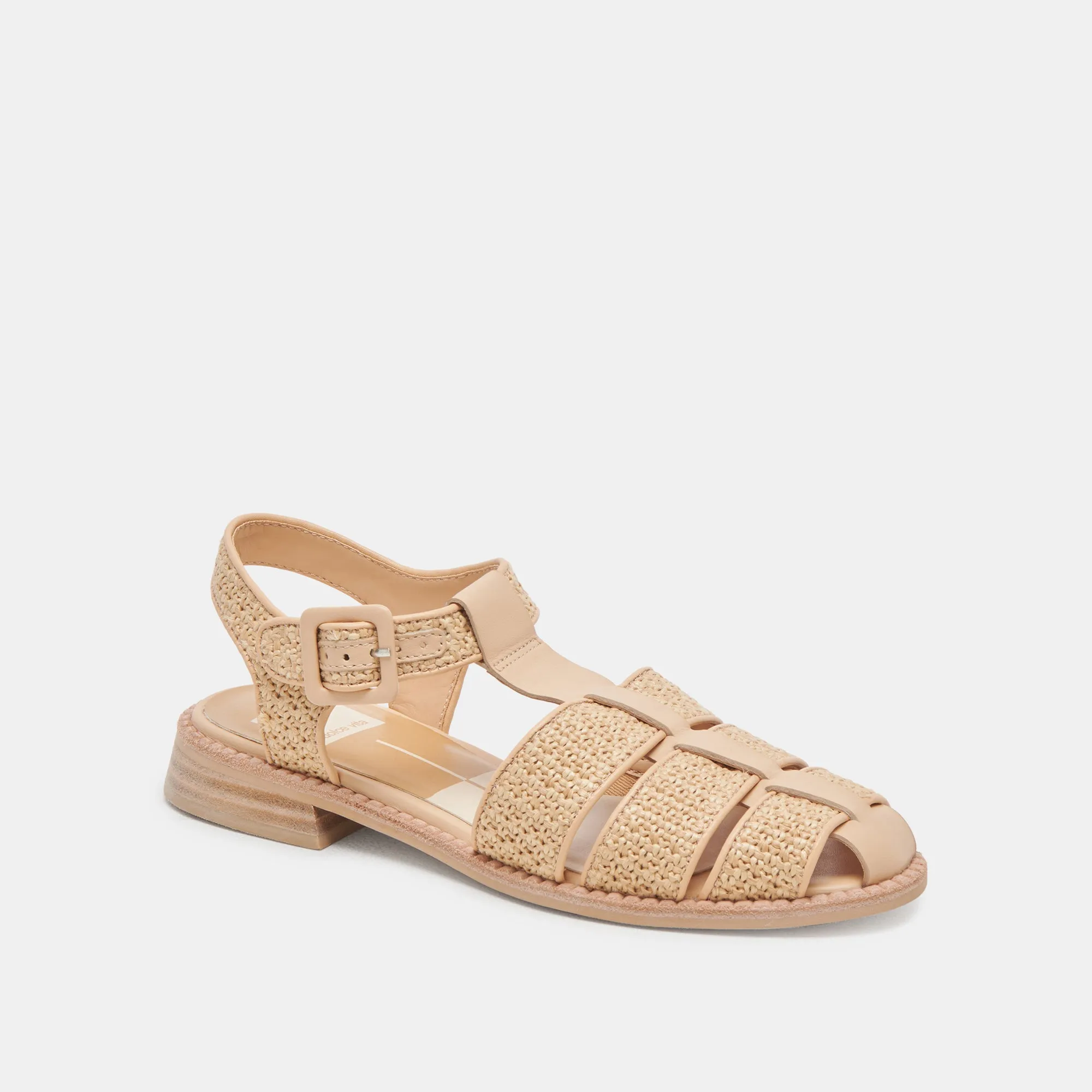 SANDALES HOLIS LT EN RAFFIA NATUREL