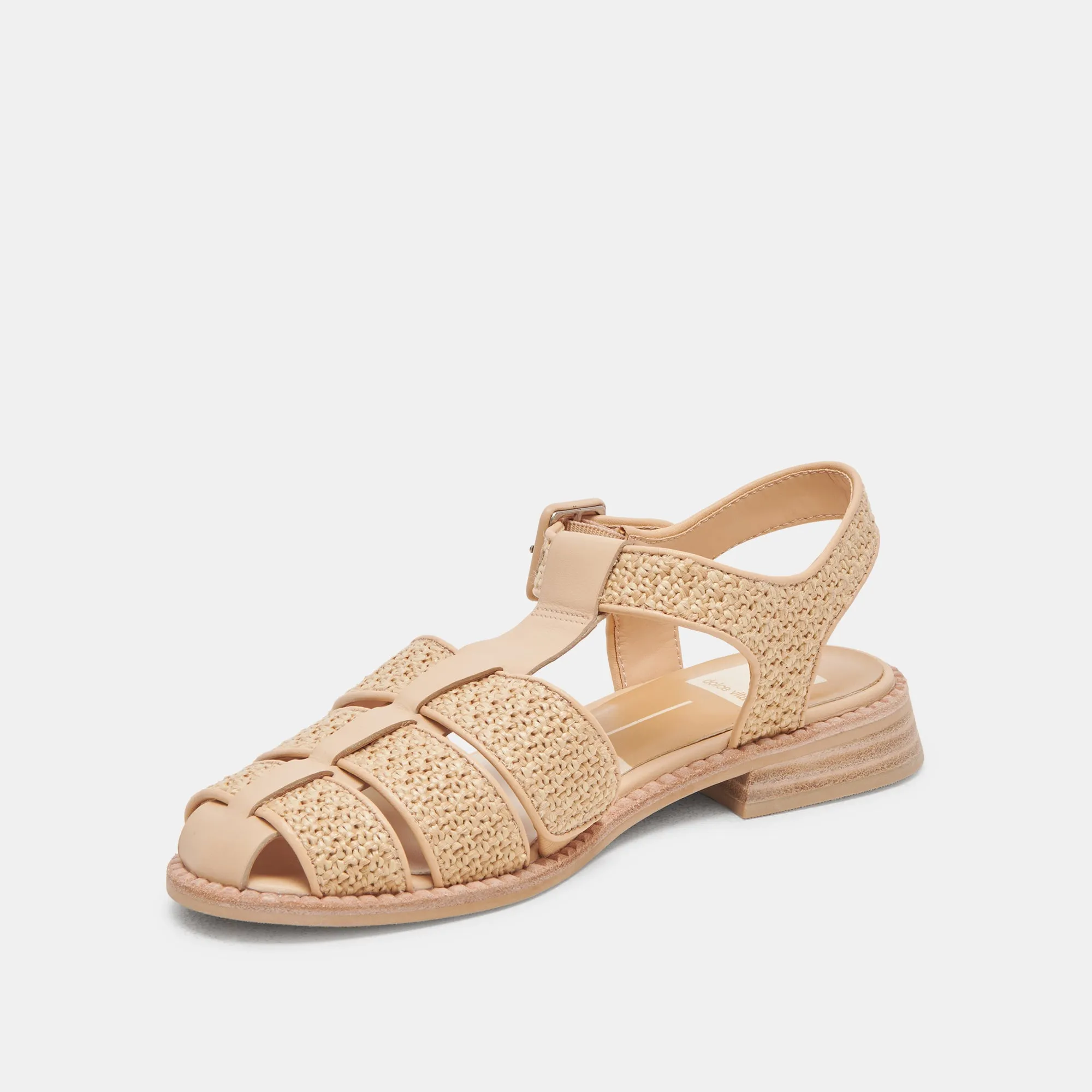 SANDALES HOLIS LT EN RAFFIA NATUREL