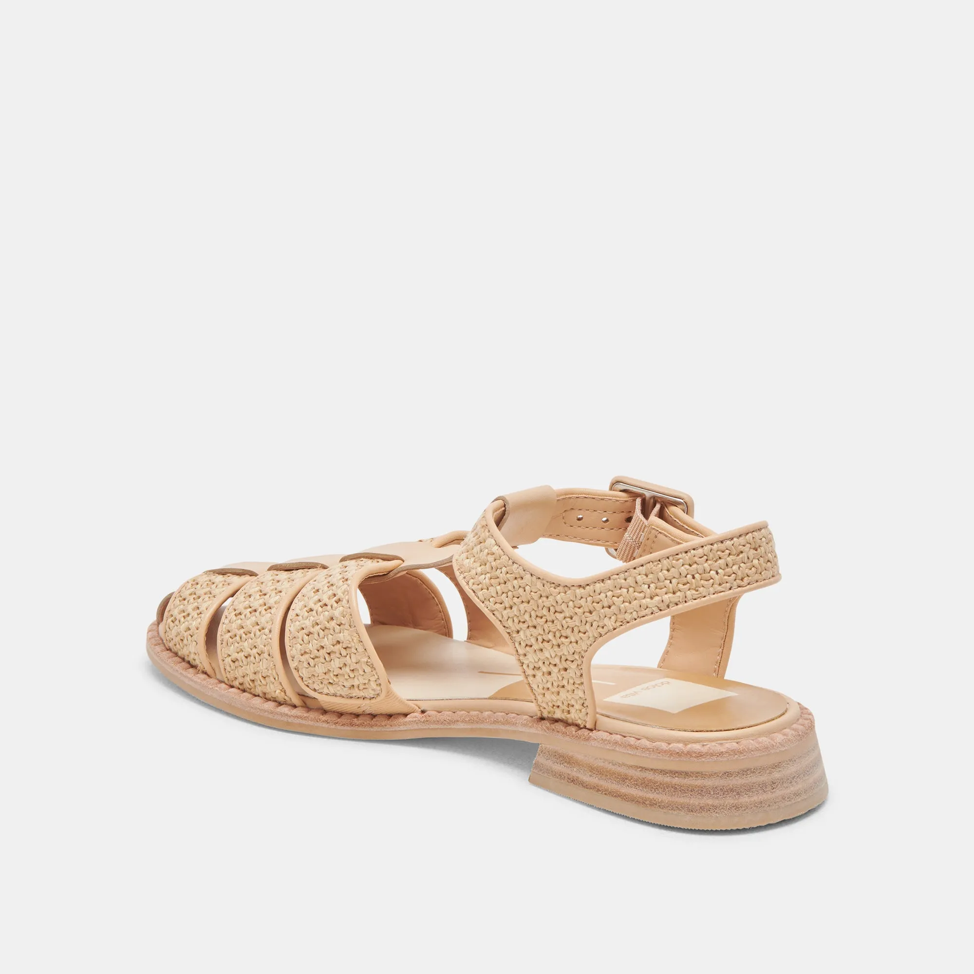 SANDALES HOLIS LT EN RAFFIA NATUREL