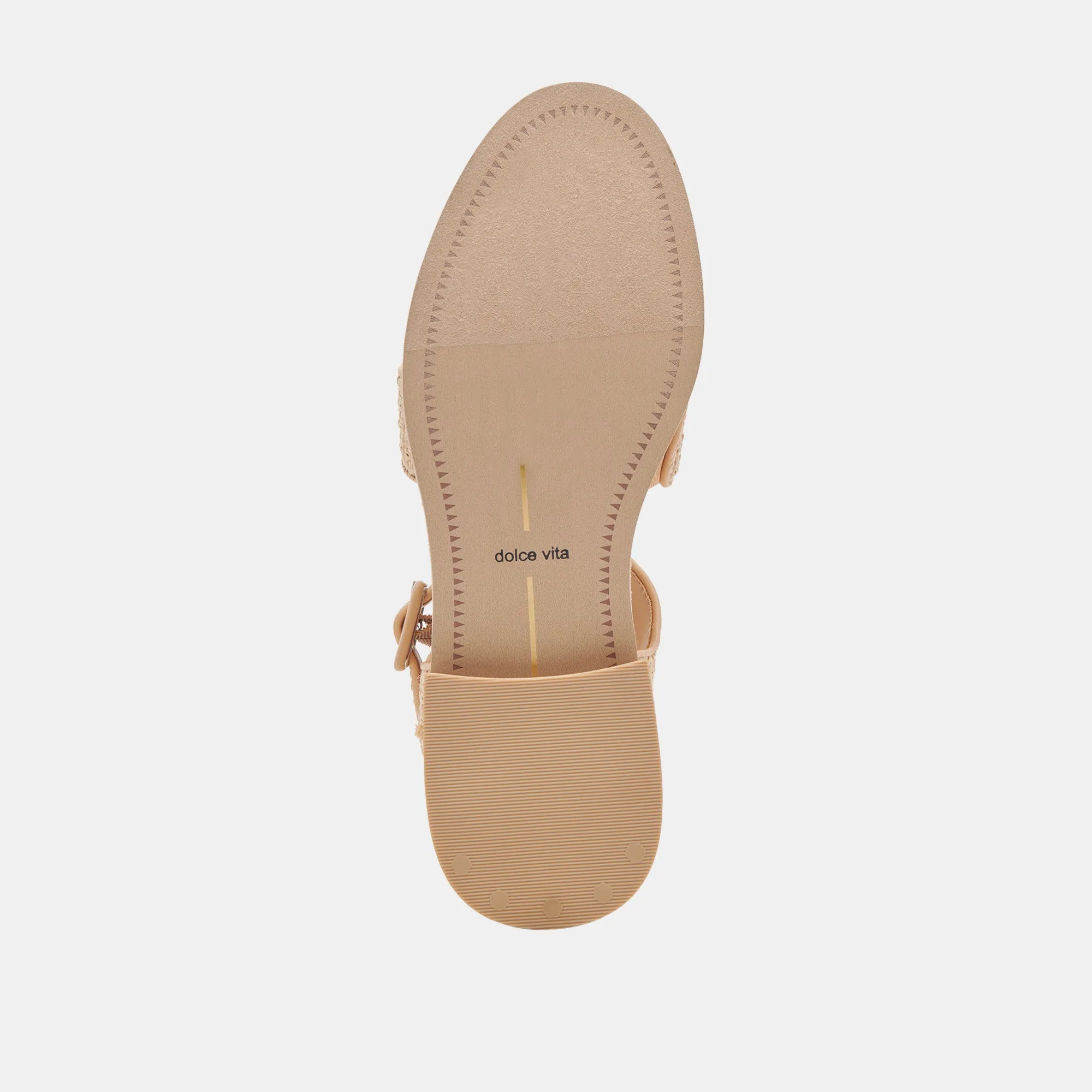 SANDALES HOLIS LT EN RAFFIA NATUREL