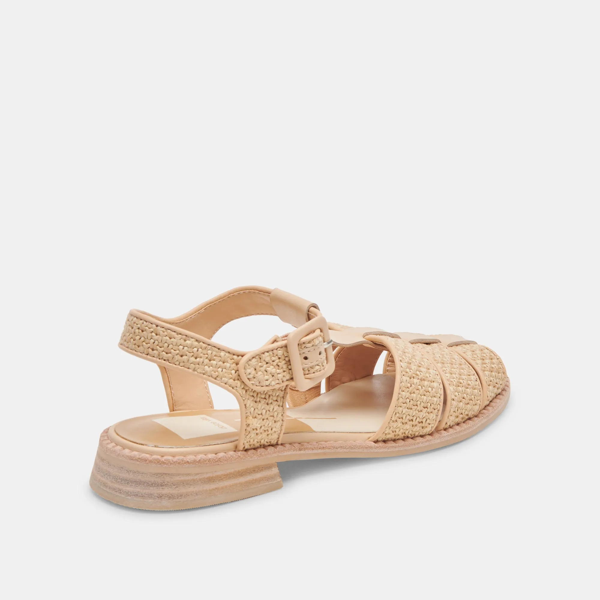 SANDALES HOLIS LT EN RAFFIA NATUREL