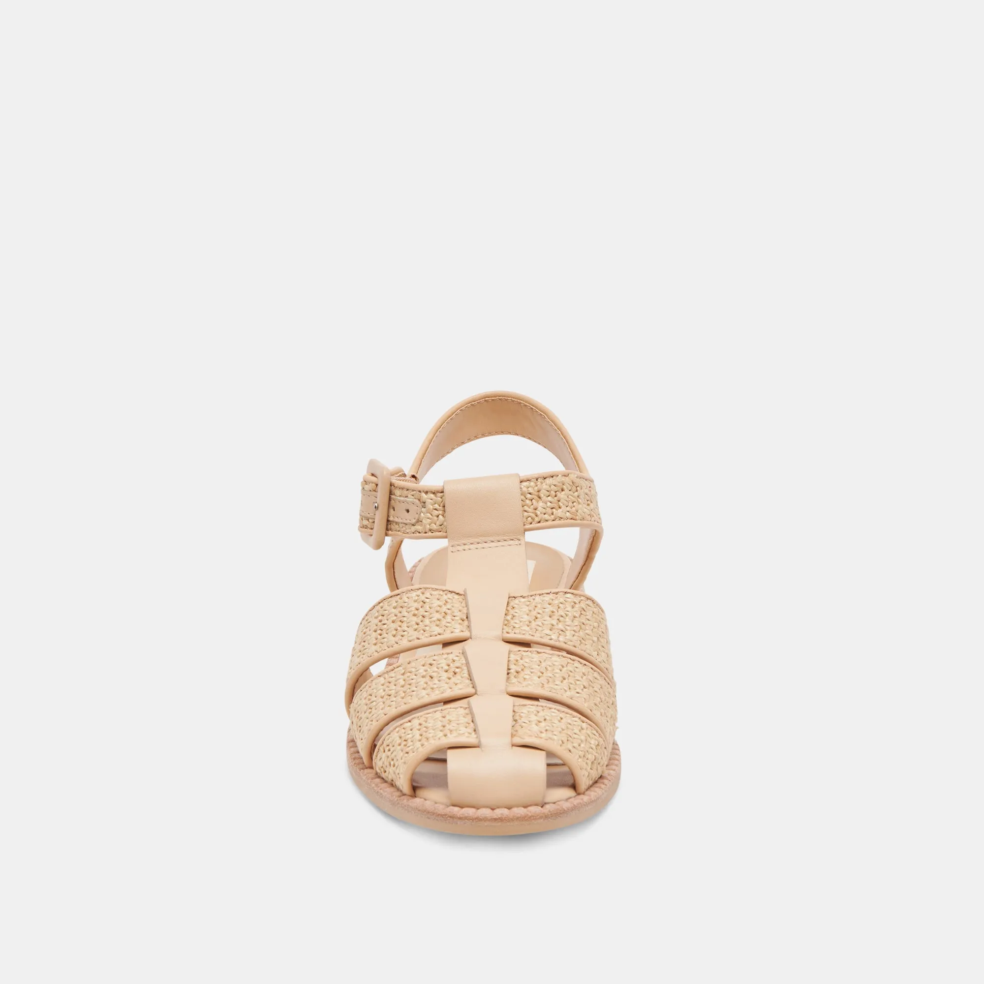SANDALES HOLIS LT EN RAFFIA NATUREL