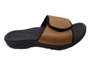 Homyped Ucray Slide Sandales Extra Larges et Confortables pour Hommes Chaussures Homyped