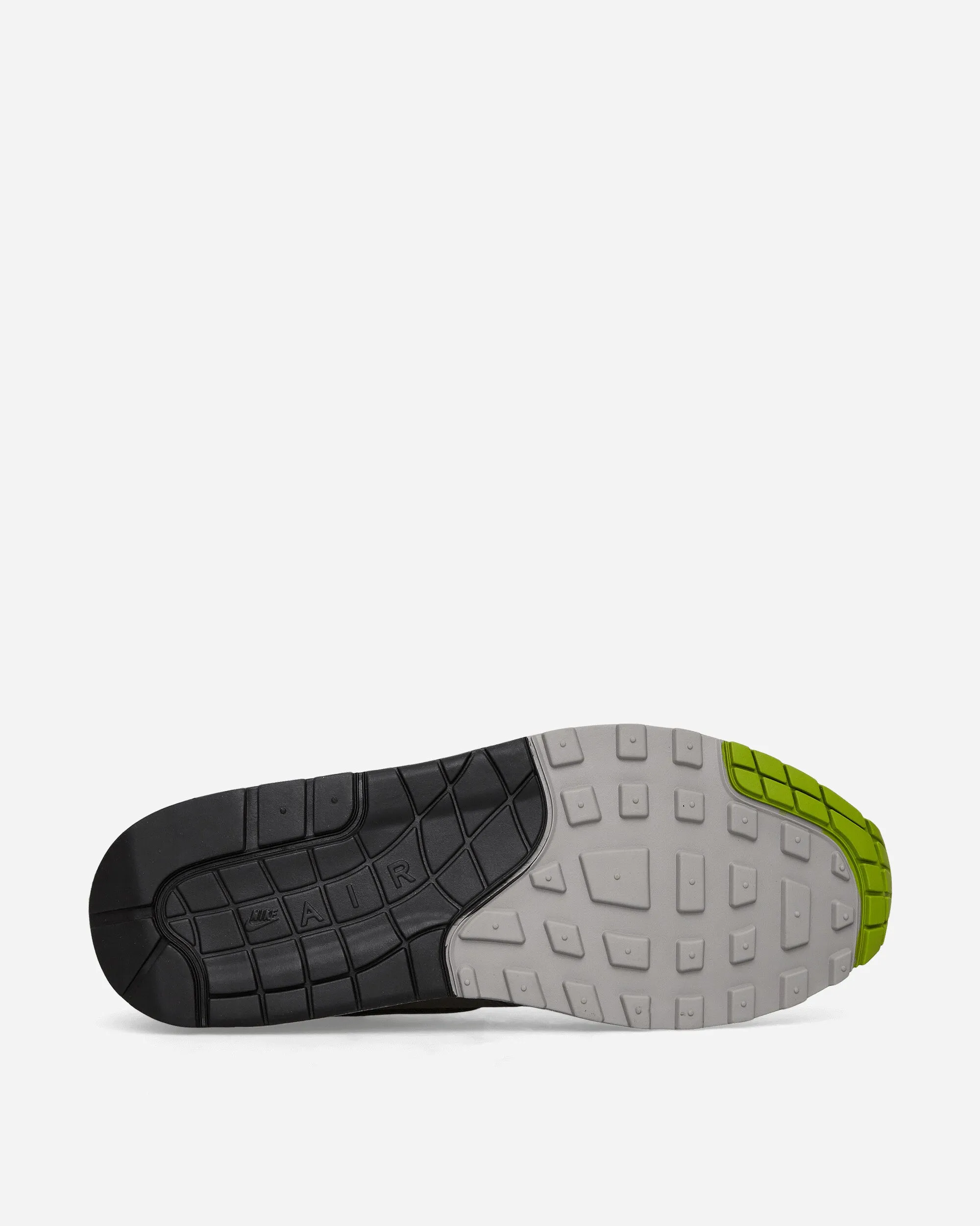 HUF Air Max 1 Sneakers Anthracite / Poire / Gris Moyen