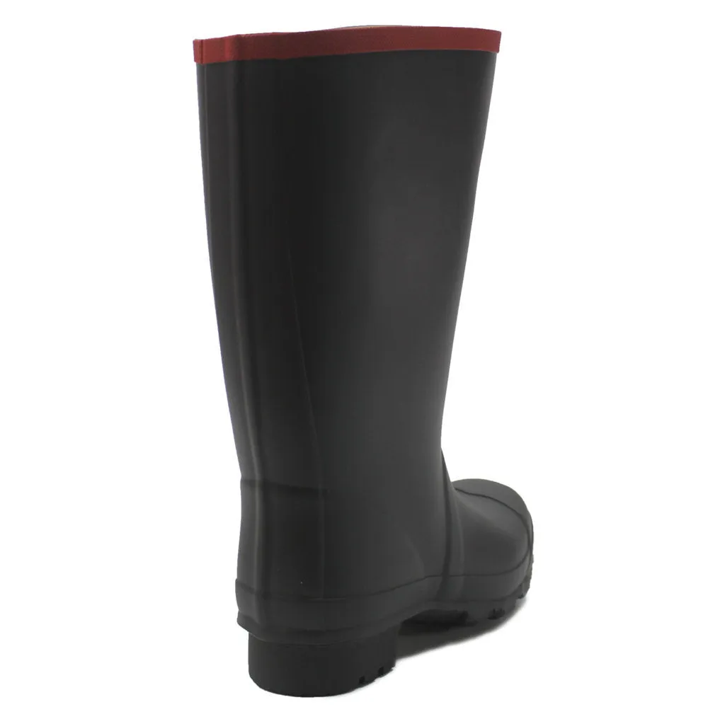 Bottes courtes en caoutchouc unisexes Hunter Argyll, genou court