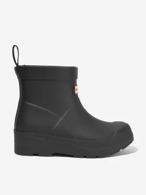 Bottes de Pluie Hunter Kids à Jouer en Noir