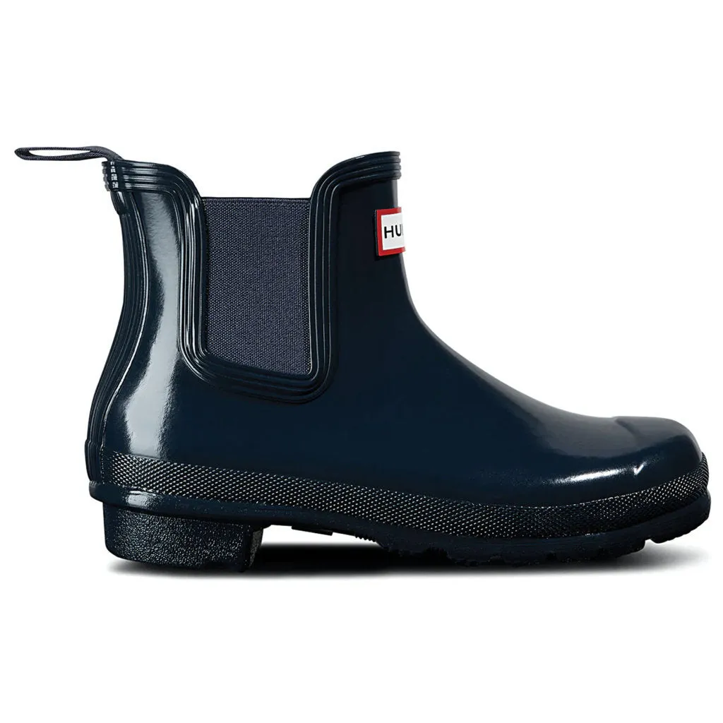 Bottes Chelsea pour femmes Hunter Original en caoutchouc brillant