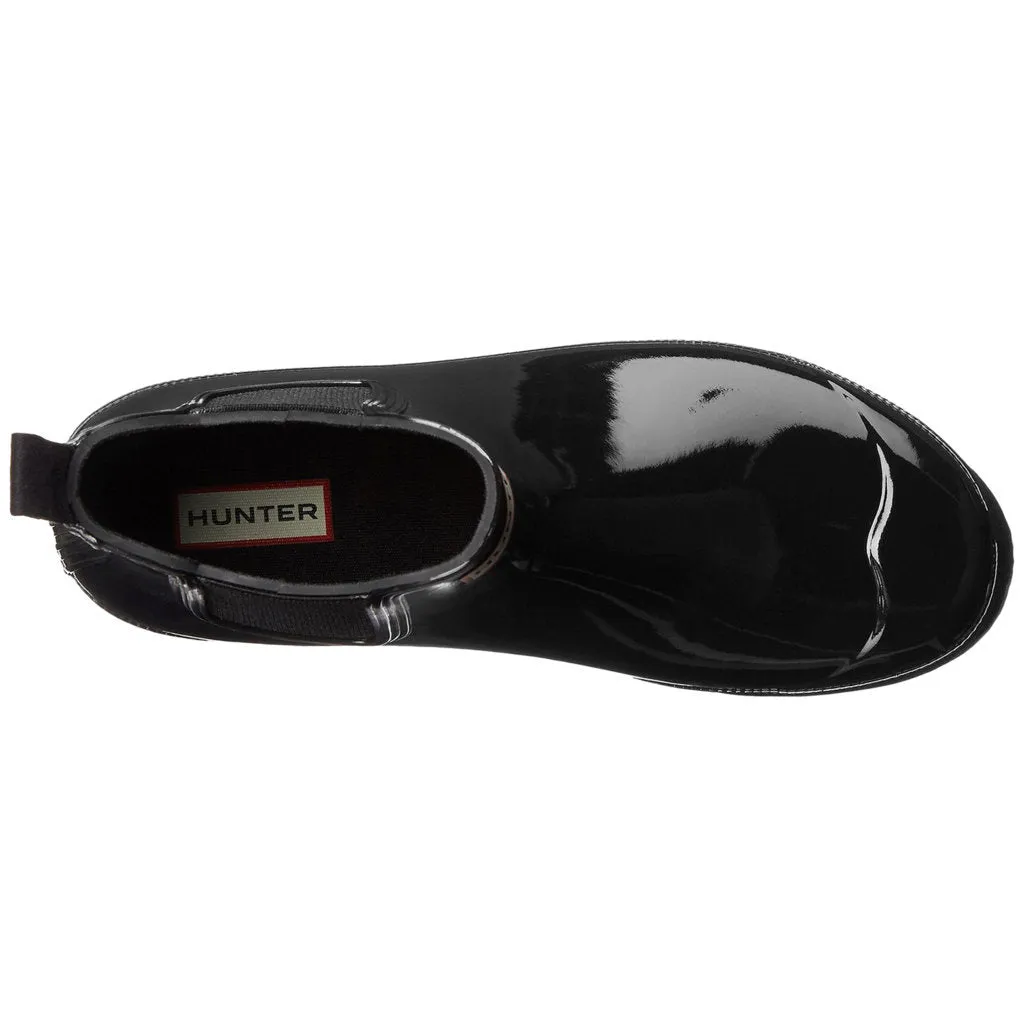 Bottes Chelsea pour femmes Hunter Original en caoutchouc brillant