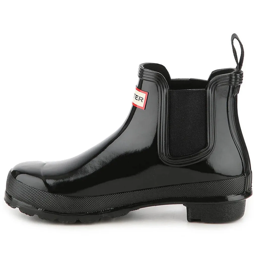 Bottes Chelsea pour femmes Hunter Original en caoutchouc brillant