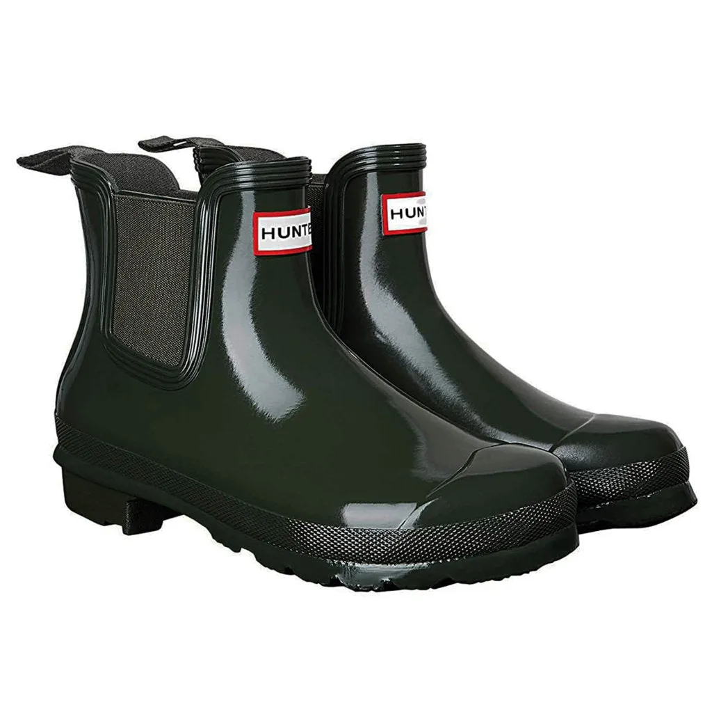 Bottes Chelsea pour femmes Hunter Original en caoutchouc brillant