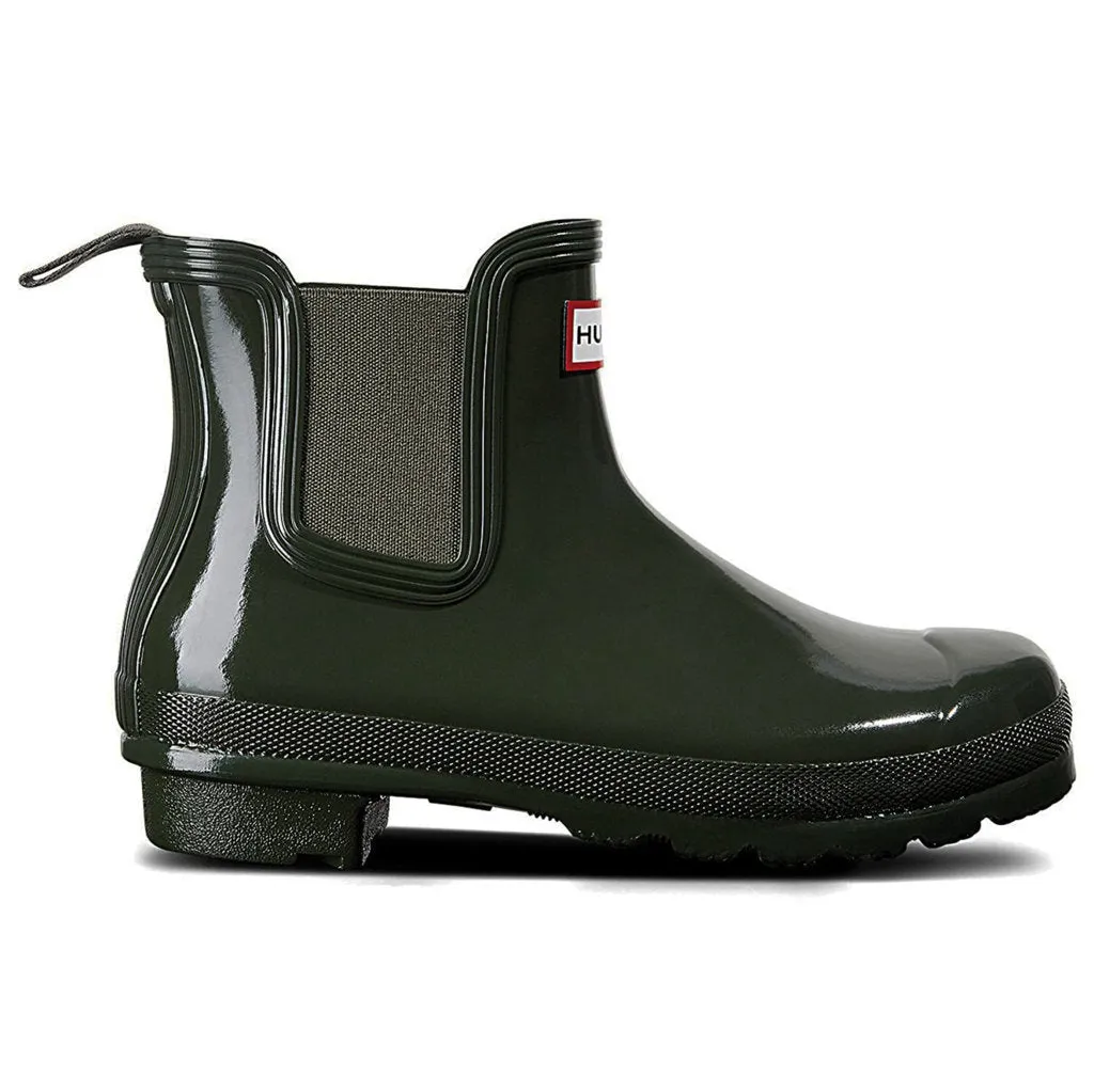 Bottes Chelsea pour femmes Hunter Original en caoutchouc brillant