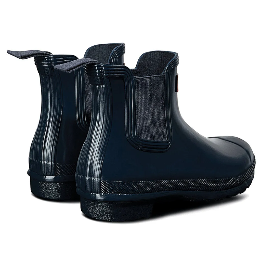 Bottes Chelsea pour femmes Hunter Original en caoutchouc brillant