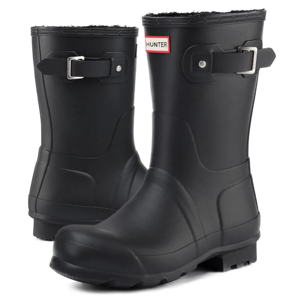 Bottes courtes Wellington isolées en caoutchouc pour hommes Hunter Original