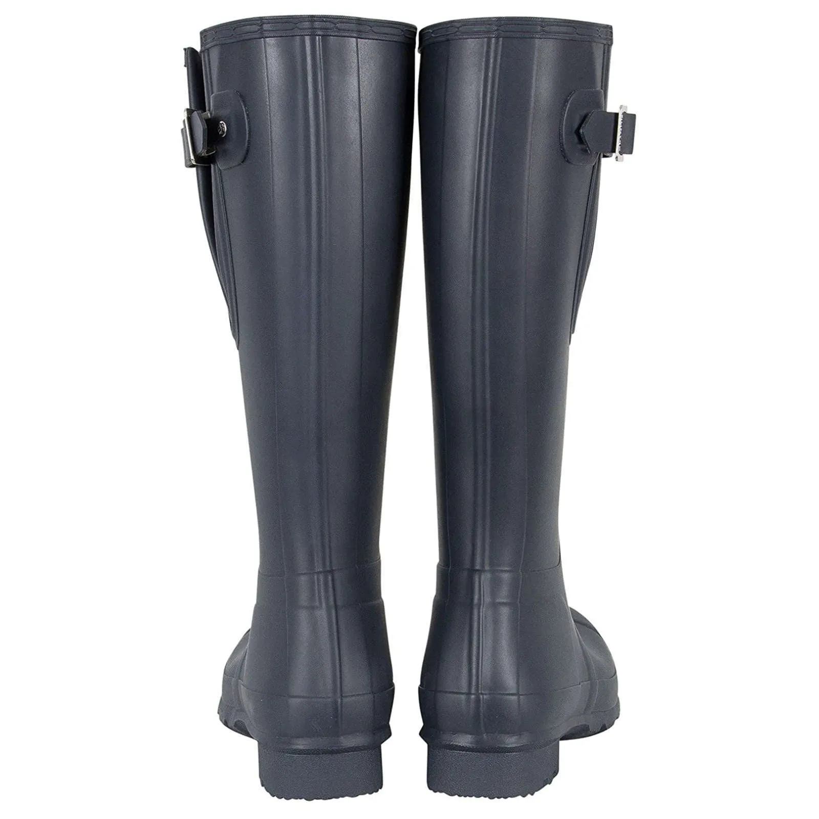 Bottes de pluie hautes ajustables pour hommes Hunter Original avec côtés en caoutchouc