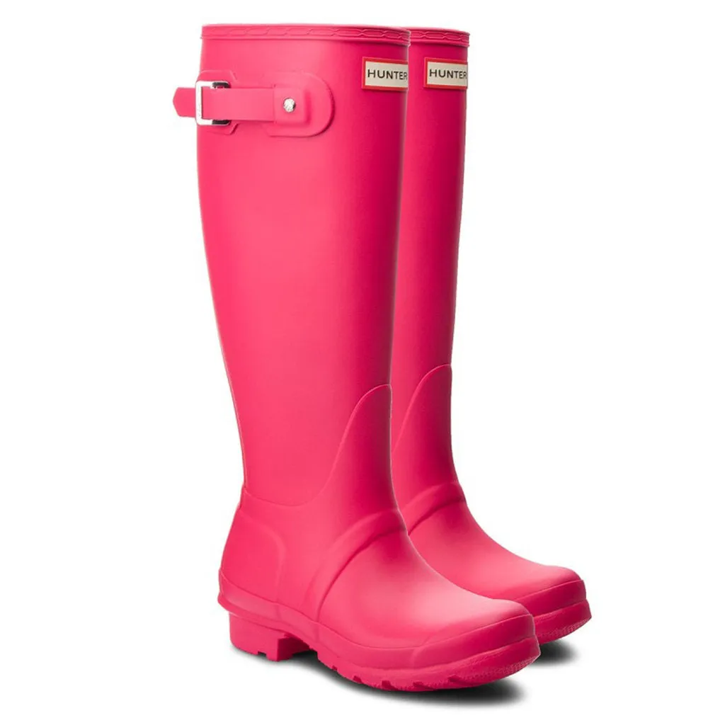 Bottes en caoutchouc Wellington hautes pour femmes Hunter Original