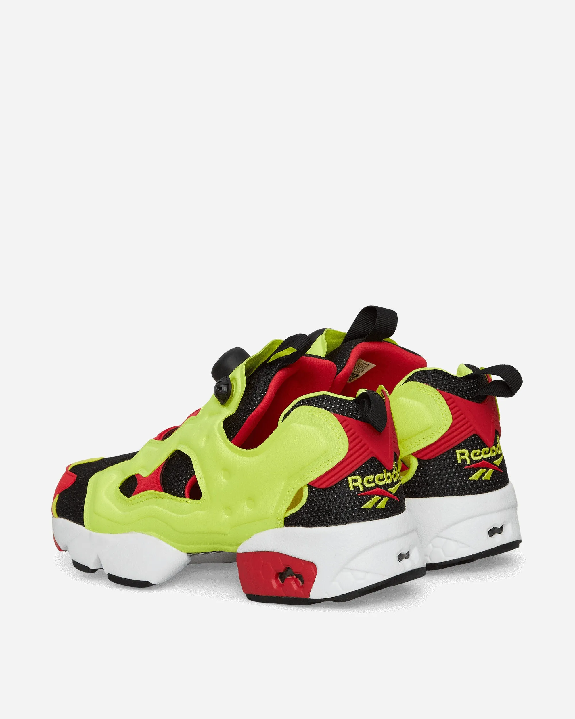 Instapump Fury 94 Sneakers Vert Hyper / Rouge Vector / Noir de Base