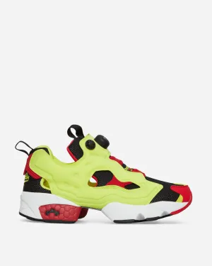 Instapump Fury 94 Sneakers Vert Hyper / Rouge Vector / Noir de Base