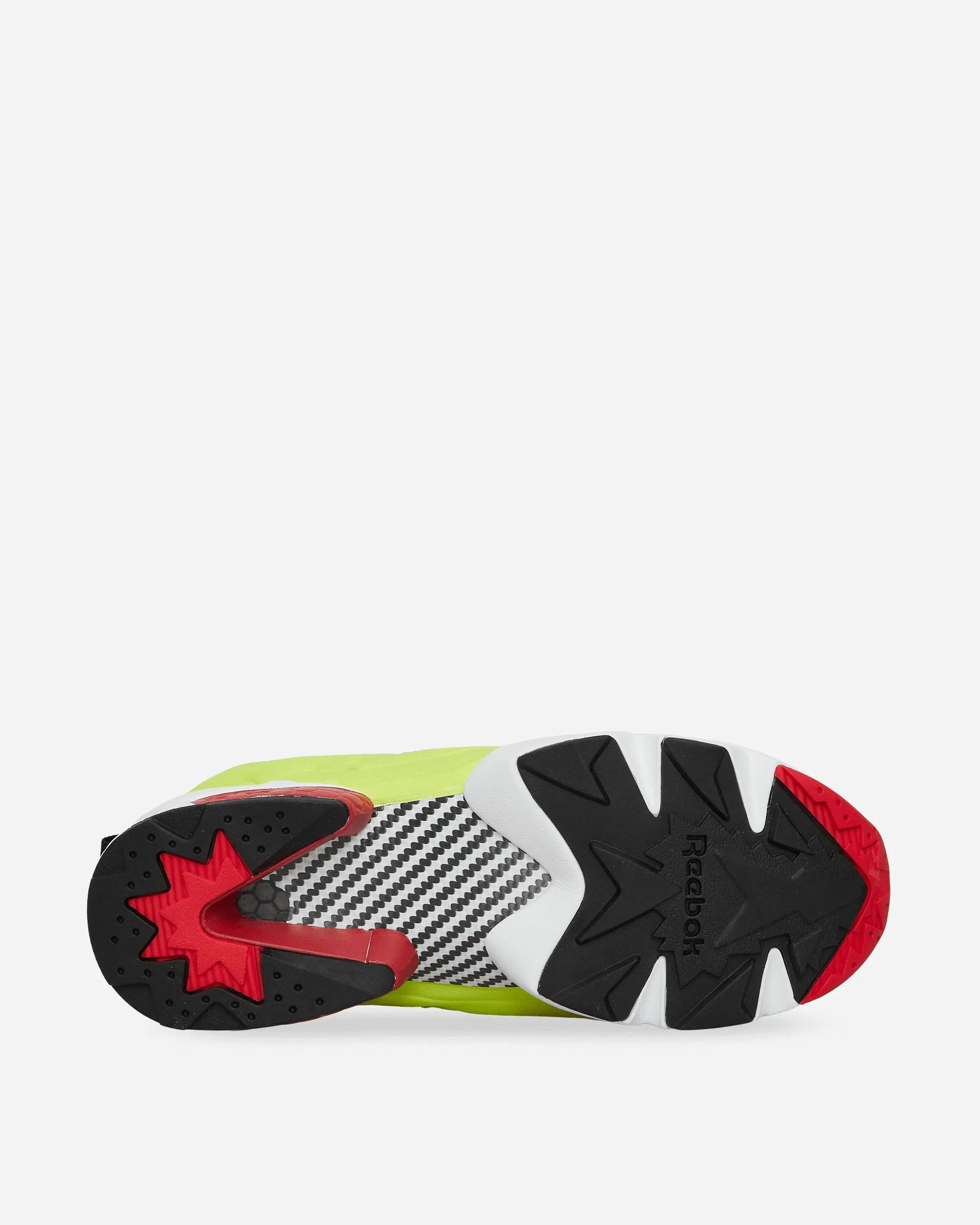 Instapump Fury 94 Sneakers Vert Hyper / Rouge Vector / Noir de Base