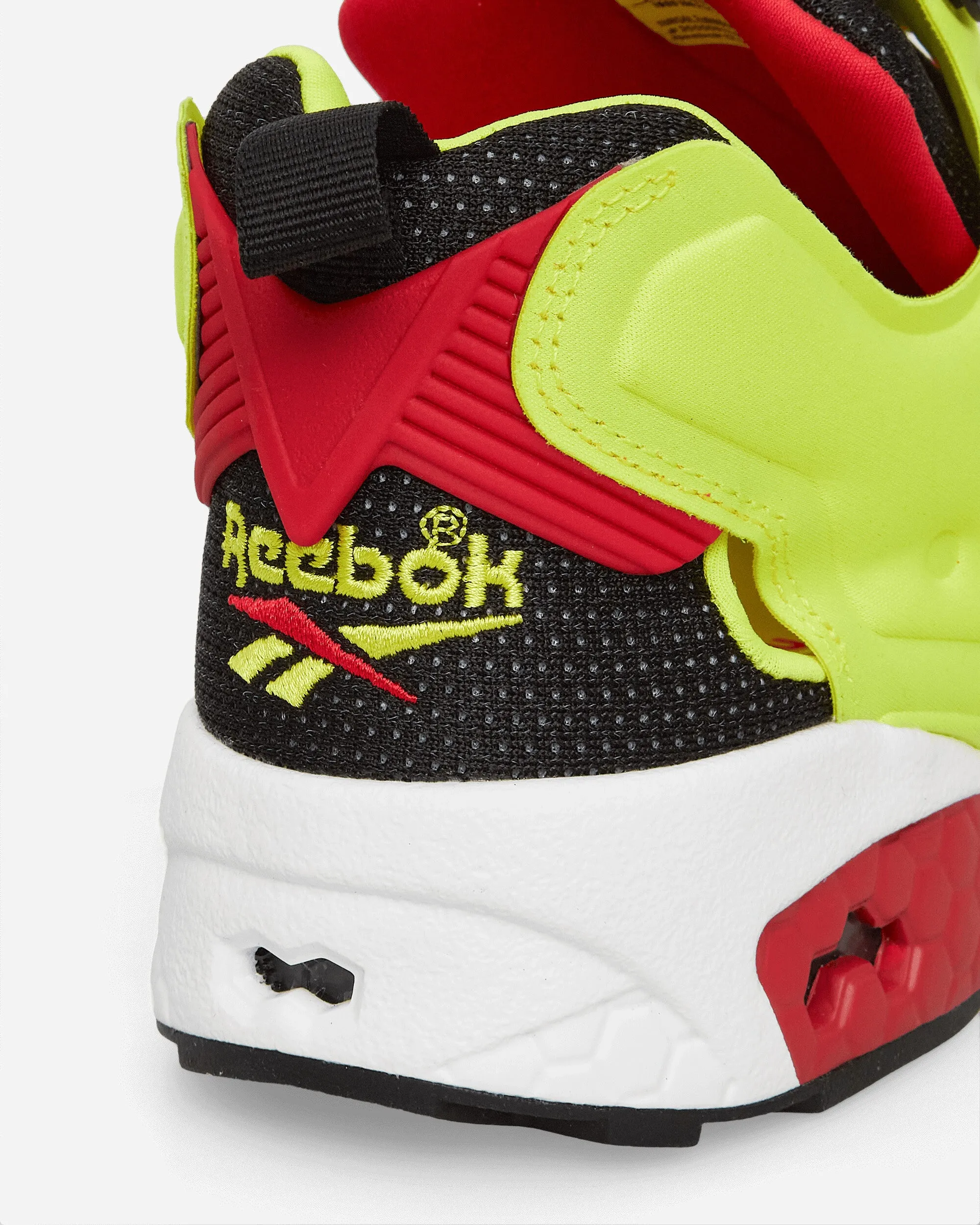 Instapump Fury 94 Sneakers Vert Hyper / Rouge Vector / Noir de Base