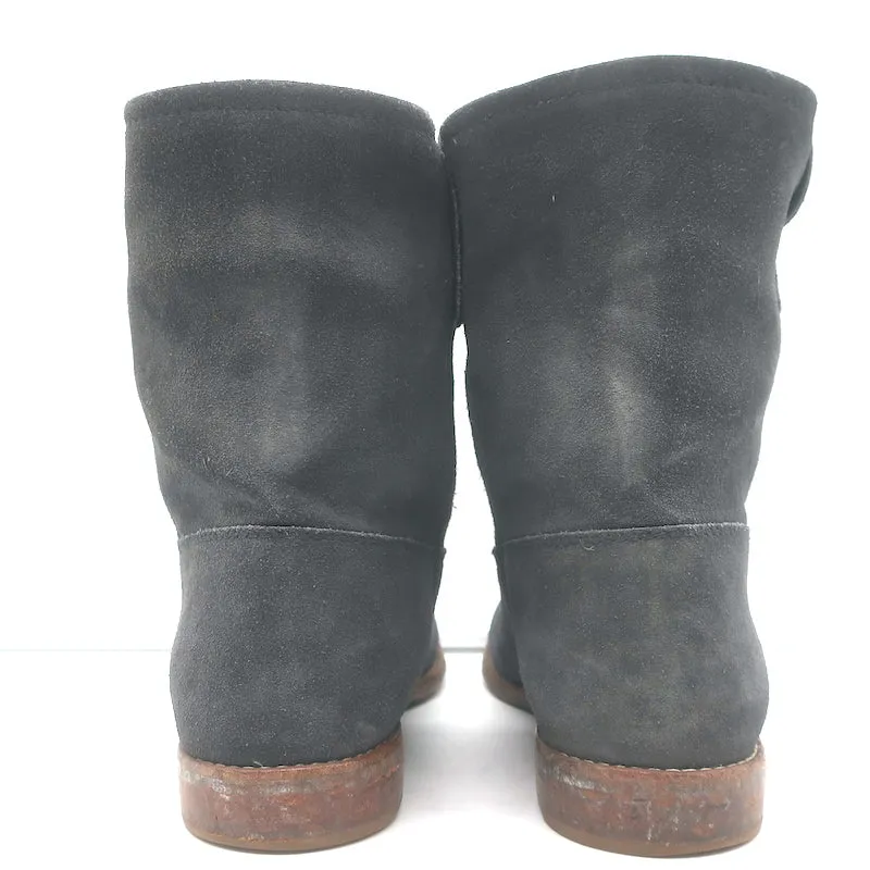 Bottes chelsea Isabel Marant Jenny en daim gris foncé taille 39