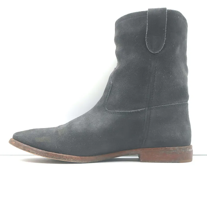 Bottes chelsea Isabel Marant Jenny en daim gris foncé taille 39