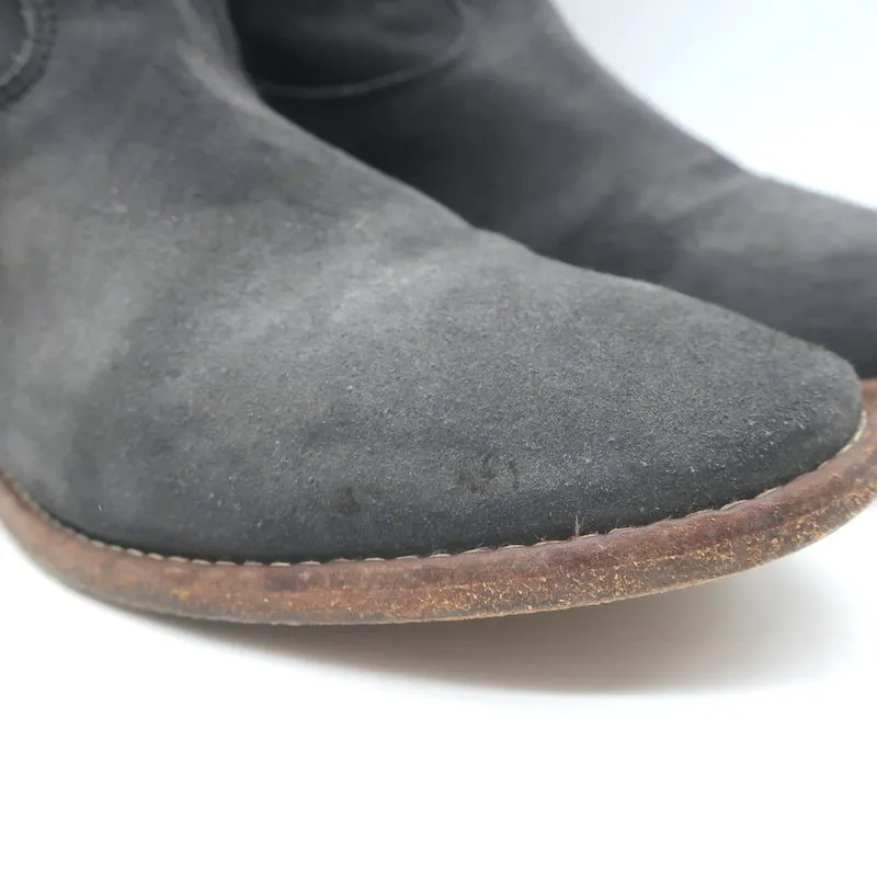Bottes chelsea Isabel Marant Jenny en daim gris foncé taille 39