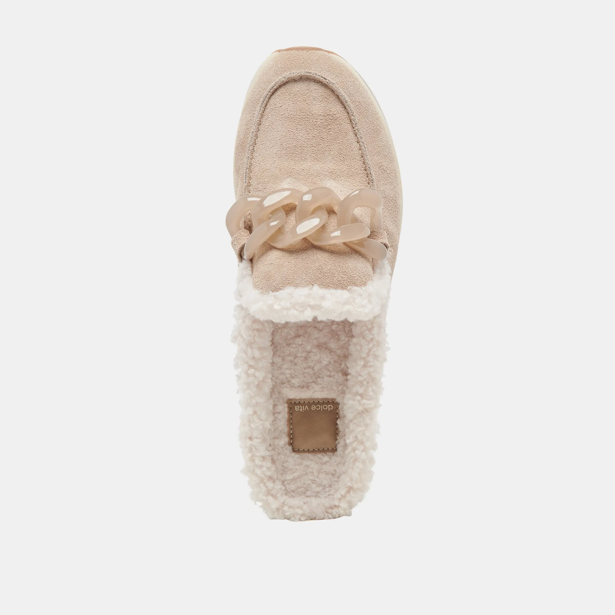 JAMEY BASKETS DOUCE AUX COULEUR TAUPE EN DAIM