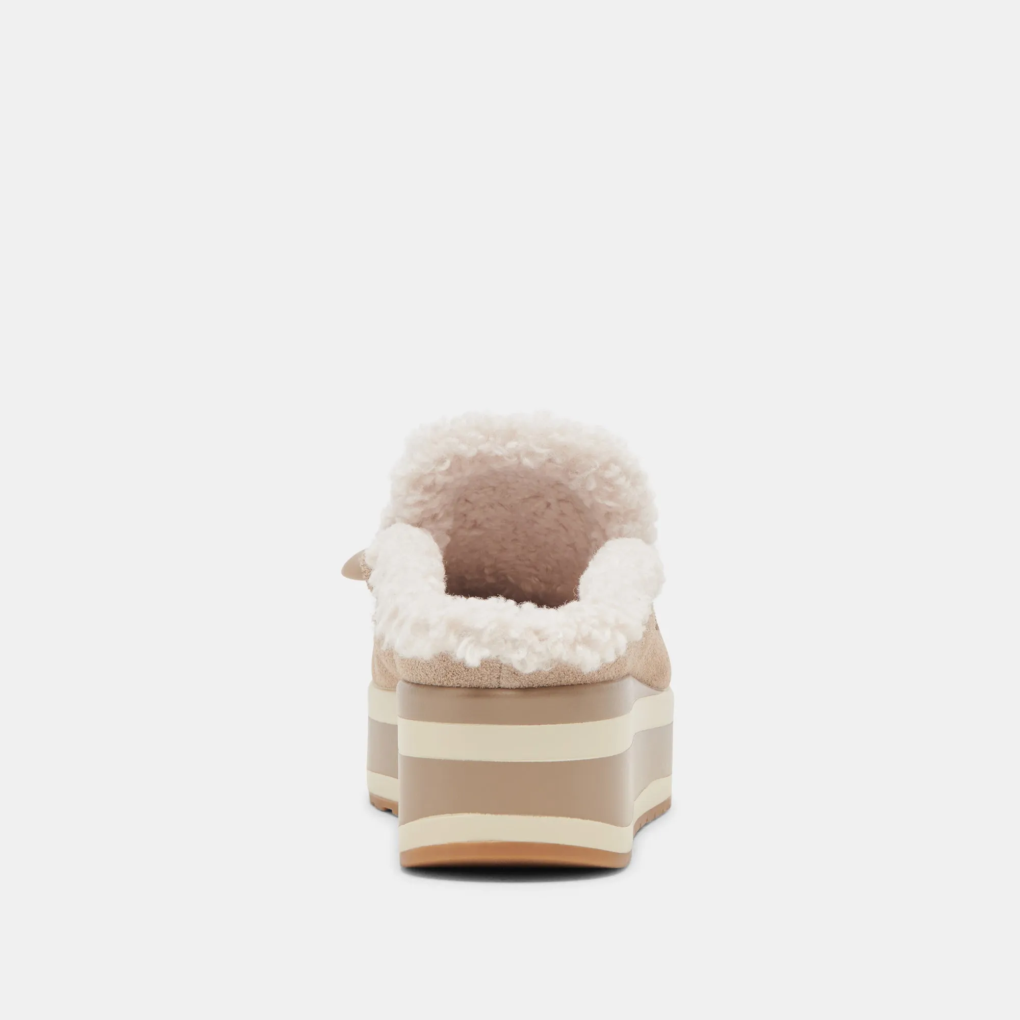 JAMEY BASKETS DOUCE AUX COULEUR TAUPE EN DAIM