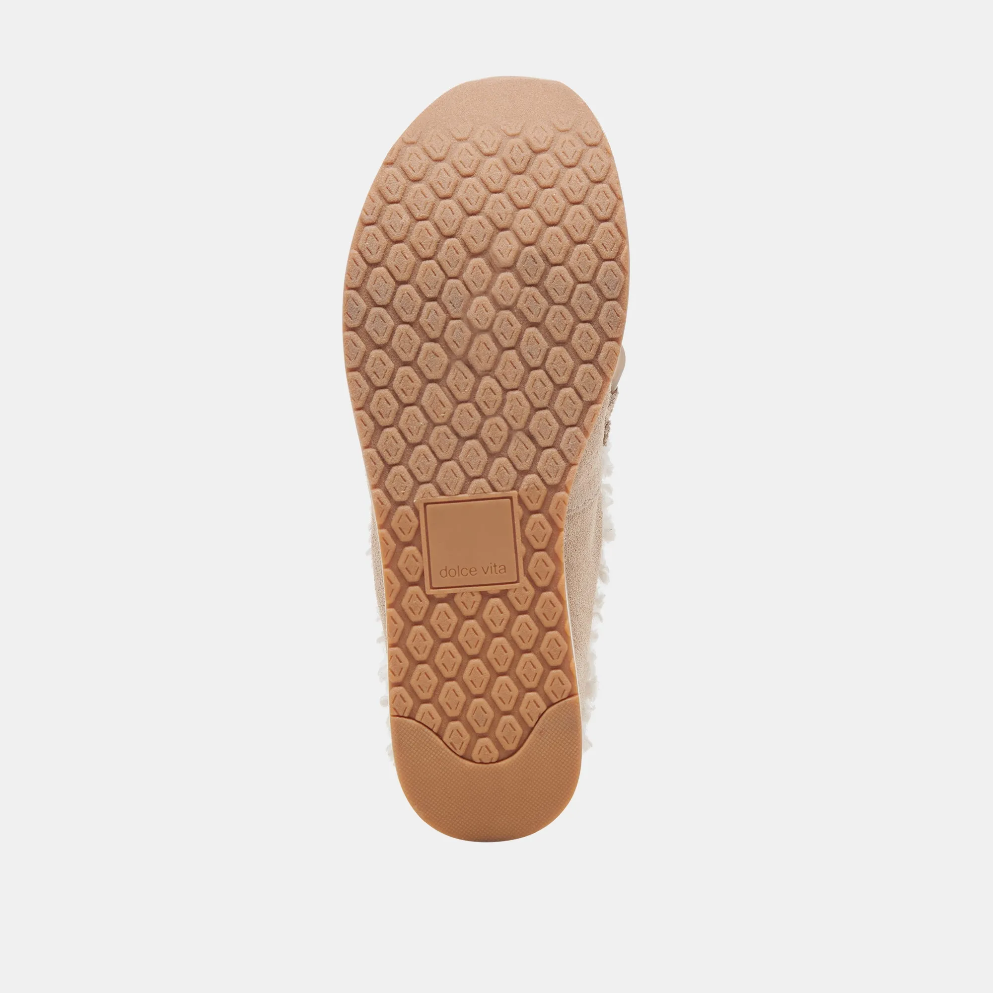 JAMEY BASKETS DOUCE AUX COULEUR TAUPE EN DAIM