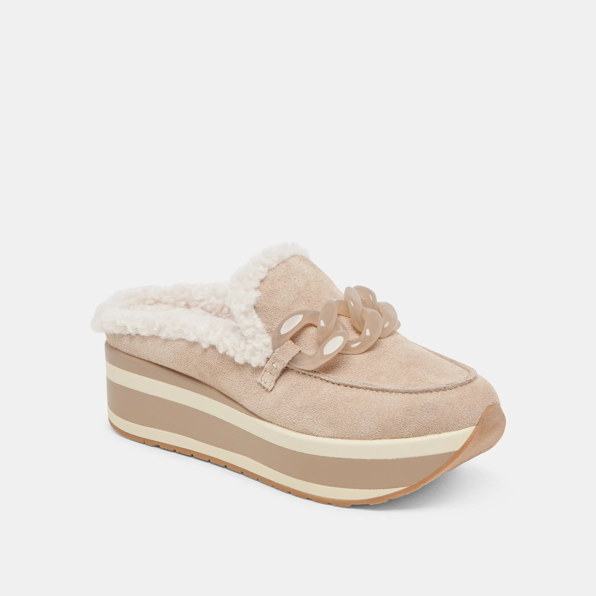 JAMEY BASKETS DOUCE AUX COULEUR TAUPE EN DAIM