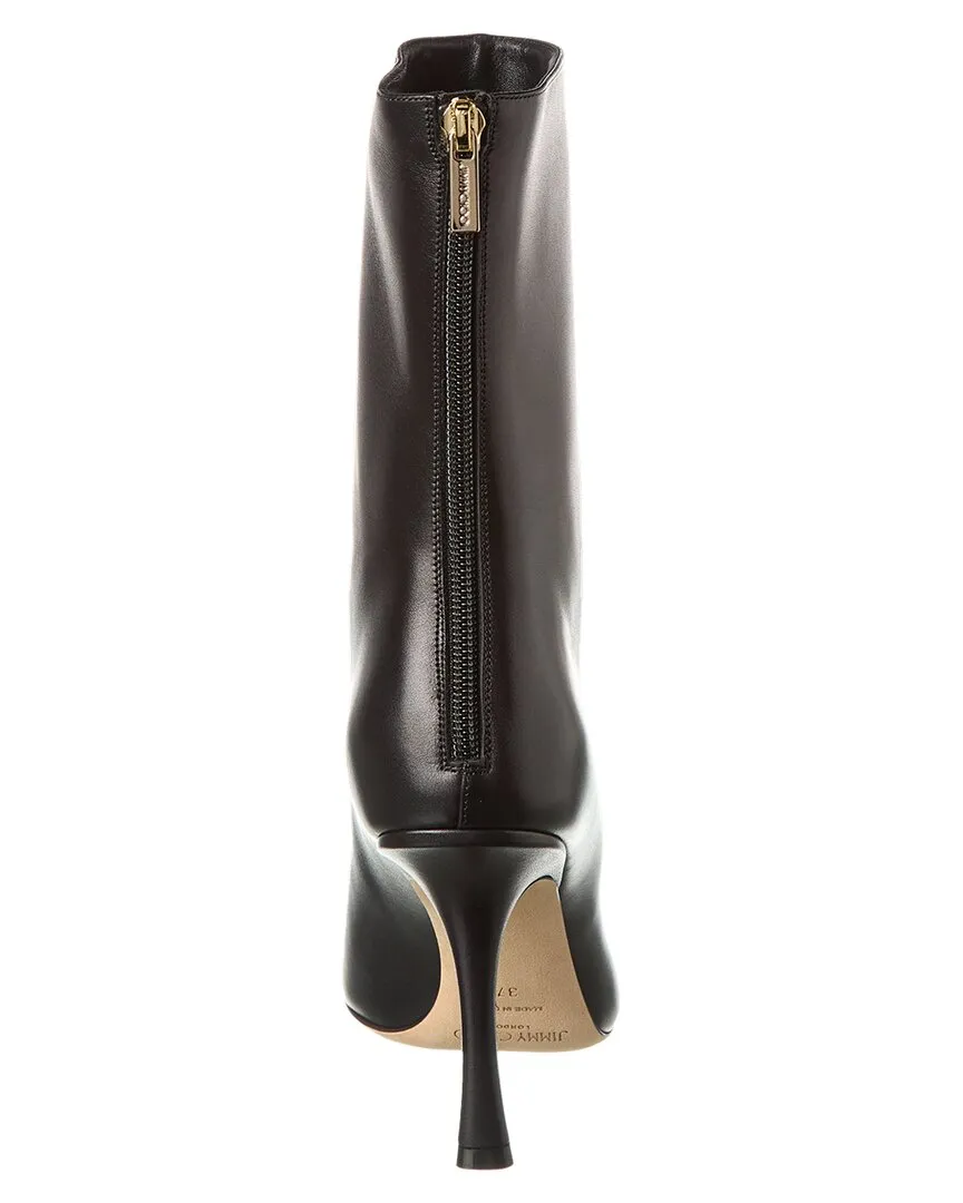 Jimmy Choo Agathe AB 100 Bottines en Cuir_Jimmy-Choo