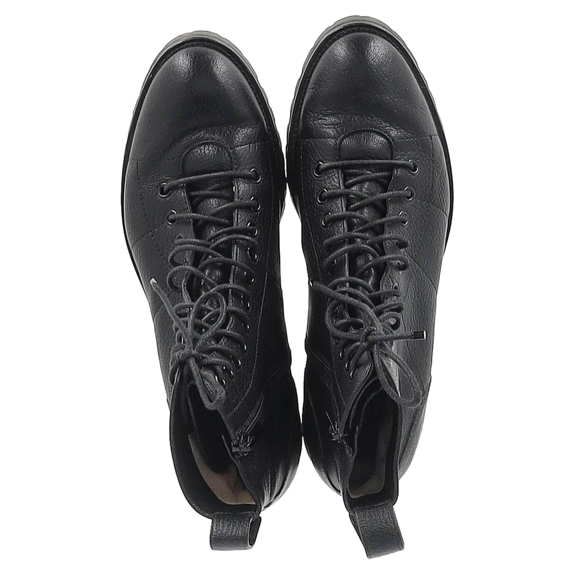 Jimmy Choo Cruz Bottines Texturées en Cuir Noir