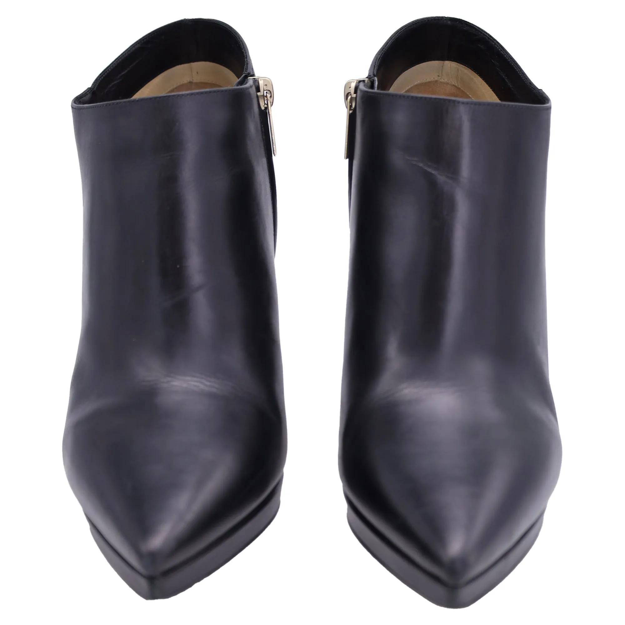 Bottines Jimmy Choo Lindsey à plateforme de 100 mm en cuir noir