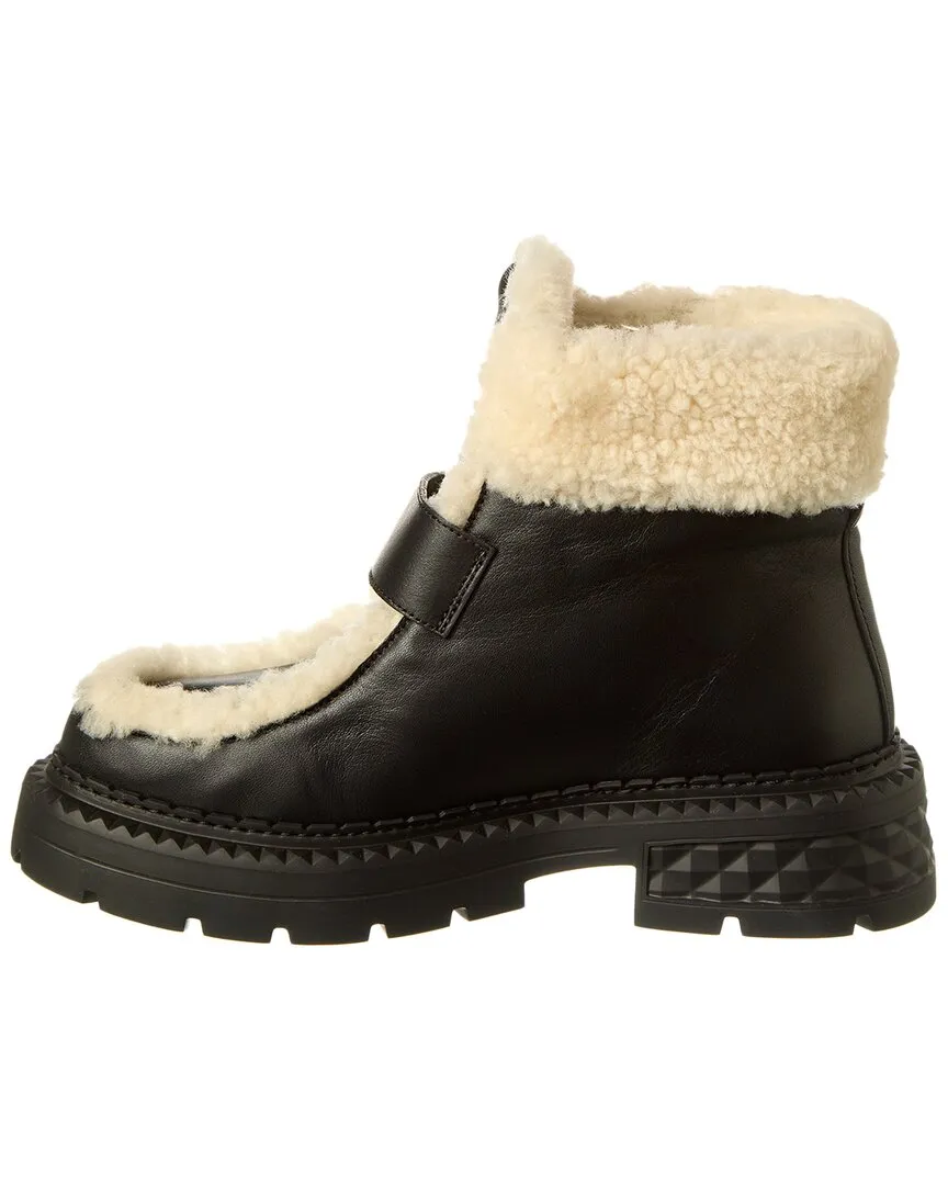 Jimmy Choo Bottes en Cuir et Doublure en Mouton_Jimmy-Choo