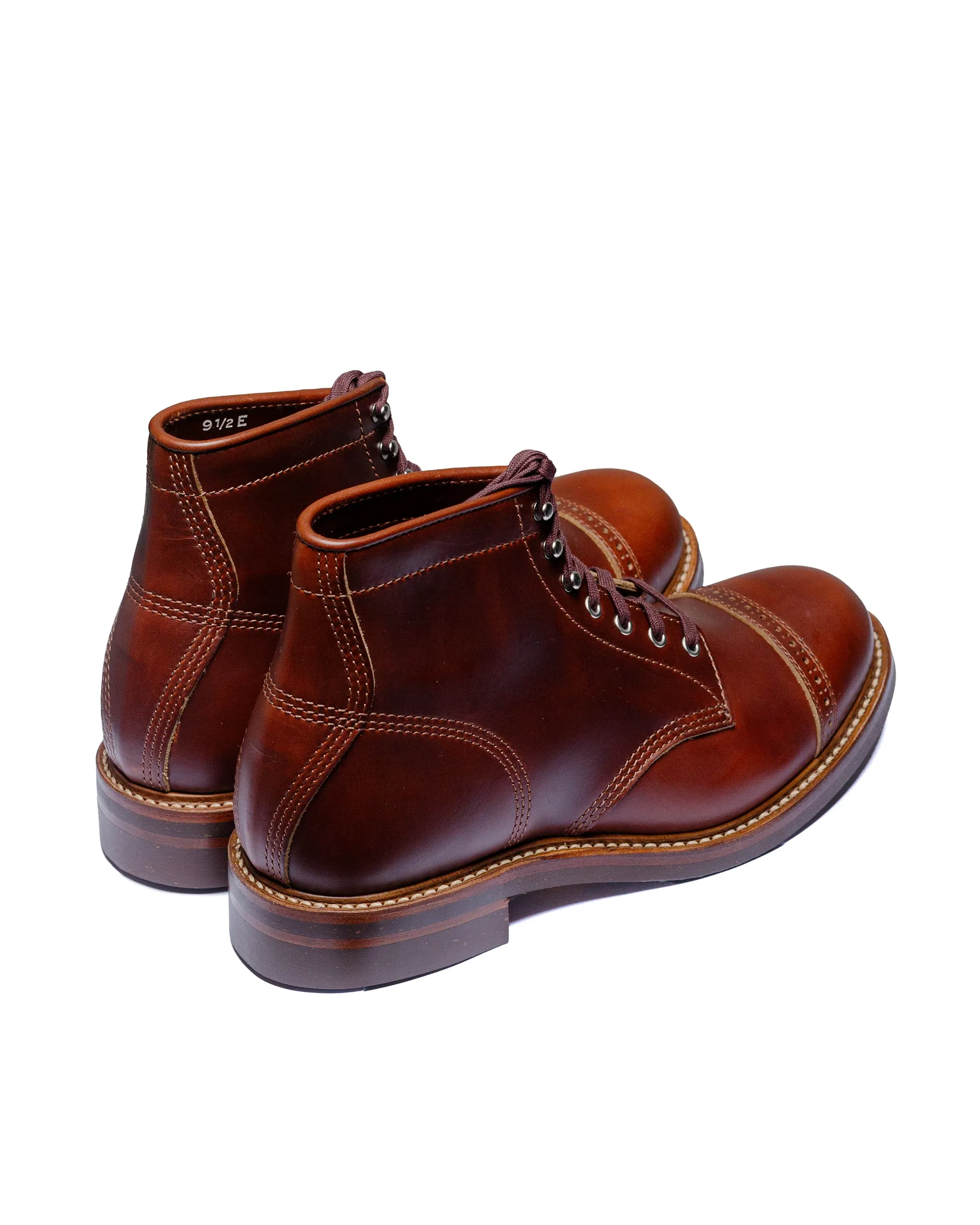 Bottes de combat John Lofgren Bootmaker en cuir Horween CXL Timber