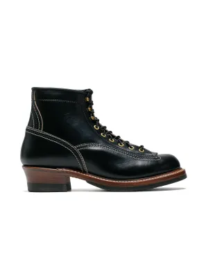 Bottes Donkey Puncher de John Lofgren Bootmaker en cuir Horween CXL noir
