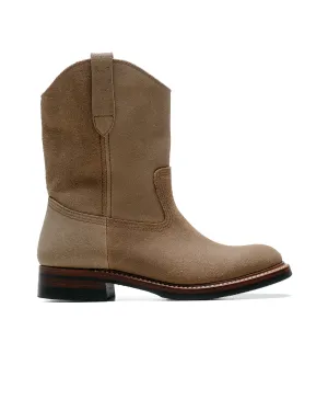 John Lofgren Bootmaker Bottes Duke Roper en Cuir Horween CXL Daim Revers Naturel