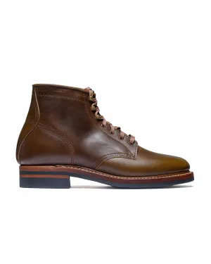 John Lofgren Bootmaker Bottes El Capitan en cuir Horween CXL vert olive foncé